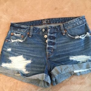 Abercrombie boyfriend shorts
